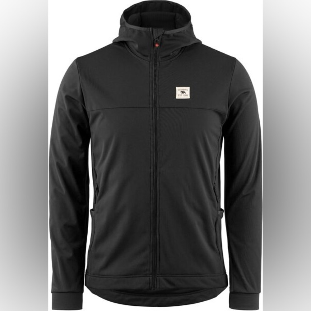 Sombrio Bandit zip up hoodie jacket - Black